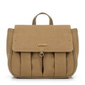 Mini dámsky ruksak s klopou khaki 100-4Y-441-Z