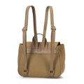 Mini dámsky ruksak s klopou khaki 100-4Y-441-Z