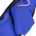 Modrá športová ľadvinka z nylonu s výstupom na slúchadlá 56-3S-012-90
