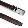 Kožený opasok s automatickou prackou 98-8M-114-4