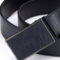Pánsky kožený opasok s koženou prackou – štýlový detail pre moderného muža 101-8M-211-N