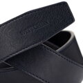Pánsky kožený opasok s koženou prackou – štýlový detail pre moderného muža 101-8M-211-N