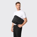 Prešívané puzdro na notebook 15,6" čierne Wittchen