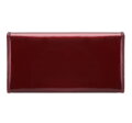 Veľká lakovaná dámska peňaženka bordová 25-1-052-9