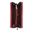 Lakovaná dámska peňaženka na zips bordová 25-1-485-9