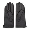 Elegantné dámske kožené čierne rukavice Wittchen 44-6A-004-1