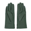 Zelené kožené dámske rukavice Wittchen 39-6L-965-Z