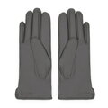 Šedé kožené rukavice Wittchen 44-6A-706-8