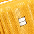 Voštinový polykarbonátový kufor set žltý 56-3P-30S-50