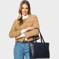 Dámska modrá shopper kabelka Wittchen 29-4Y-608-7