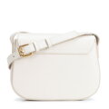 Smotanová dámska crossbody kabelka Wittchen z prírodnej kože s moderným vzhľadom