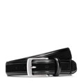 Čierny pánsky kožený opasok s elegantným detailom Wittchen 101-8M-216-1