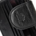 Čierna dámska kožená peňaženka s RFID ochranou 14-1-362-1GL