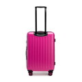 Stredný kufor z ABS s vyrazeným logom fuchsia 56-3A-502-34