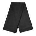 Čierny luxusný šál s monogramom Wittchen 99-7D-002-1