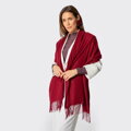 Dámsky šál so strapcami – mäkký, elegantný a pripravený na chladné dni 101-7F-100-3