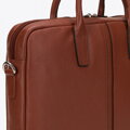 Torba na laptopa 11’’/12’’ skórzana z przeszyciem na środku brązowa 98-3U-900-4
