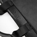 Torba na laptopa 15,6'' z ekoskóry czarna 29-3-033-1