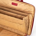 15” kabelka na notebook z imitácie kože bordová 100-3P-902-3