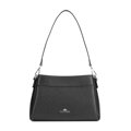 Strieborná dámska crossbody kabelka Wittchen z prírodnej kože