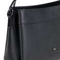 Čierna dámska crossbody kabelka Wittchen z prírodnej kože s elegantným dizajnom