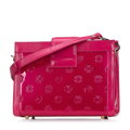 Dámska crossbody kabelka Wittchen vyrobená z metalickej lakovanej kože, dvojkomorová, 34-4-240-PP