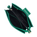 Dámska crossbody kabelka Wittchen z metalickej lakovanej kože, dvojkomorová 34-4-240-00