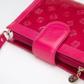 Dámska crossbody kabelka Wittchen vyrobená z metalickej lakovanej kože, dvojkomorová, 34-4-240-PP
