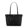 Čierno-strieborná dámska shopper kabelka Wittchen 100-4E-607-1S