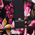 Dámska žakárová crossbody s retiazkou multicolor
