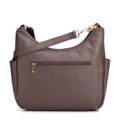 Tmavohnedá dámska crossbody kabelka Wittchen z polyesteru