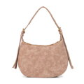 Béžová dámska crossbody kabelka Wittchen z polyesteru s elegantným vzhľadom