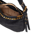 Čierna dámska crossbody kabelka Wittchen z polyesteru s čistým vzhľadom