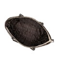 Žakárová shopper kabelka Wittchen s monogramovým vzorom, béžová 98-4E-905-8
