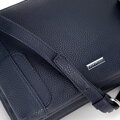 Dámska crossbody dvojkomorová kabelka granátová 100-4Y-009-7