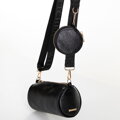 Súprava crossbody kabeliek z ekokože čierna 100-4Y-420-1