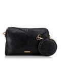 Súprava crossbody kabeliek z ekokože čierna 100-4Y-420-1