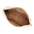 Súprava crossbody kabeliek z ekokože krémová 100-4Y-420-0