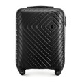 Kabínový kufor ABS s geometrickým razením 56-3A-751-11