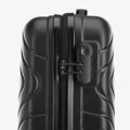 Kabínový kufor ABS s geometrickým razením 56-3A-751-11