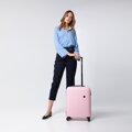Kabínový kufor ABS s geometrickým razením 56-3A-751-35