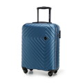 Kabínový kufor ABS s geometrickým razením 56-3A-751-91