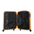 Kabínový kufor ABS s geometrickým razením 56-3A-751-55