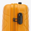 Kabínový kufor ABS s geometrickým razením 56-3A-751-55