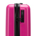 Kabínový kufor ABS s vyrazeným logom fuchsia 56-3A-501-34