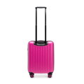 Kabínový kufor ABS s vyrazeným logom fuchsia 56-3A-501-34