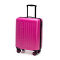 Kabínový kufor ABS s vyrazeným logom fuchsia 56-3A-501-34