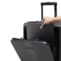 Polykarbonátové kabínové puzdro s 15” vreckom na notebook, čierne 56-3P-900-11