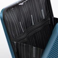 Polykarbonátový kufor s 15” vreckom na notebook, modrý 56-3P-900-91