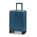 Polykarbonátový kufor s 15” vreckom na notebook, modrý 56-3P-900-91